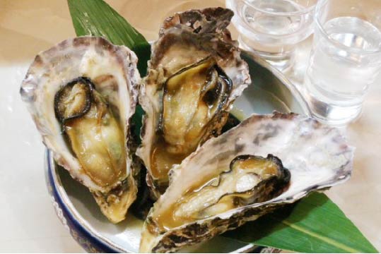 牡蠣のバター醤油